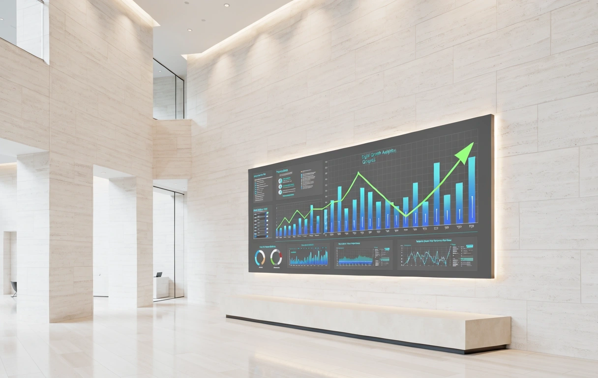 Analytics Mytralis headquarters backdrop